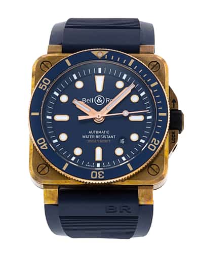 Bell and Ross BR03-92 BR0392-D-BU-BR/SCA Bell and Ross BR03-92 BR0392-D-BU-BR/SCA